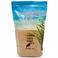 Ancien packaging - Fleur de Sucre de canne complet - 750 g - Destination Sucre