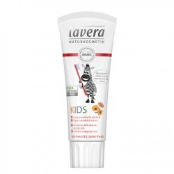 Dentifricio Kids - Delicato gusto fruttato con Calendula biologica & calcio, Senza fluoruro - 75ml - Lavera