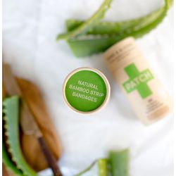Bio- und hypoallergene Verbände (aus Bambusfaser) - Aloe Vera - 25 Stück - PATCH