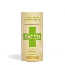 Medicazioni biologiche e ipoallergeniche (in fibra di bambù) - Aloe vera - 25 pezzi - PATCH