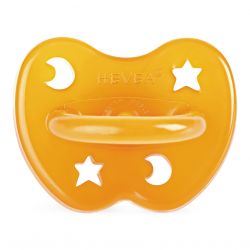 100% Naturkautschuk Baby-sauger - "Star & moon pacifier" Kieferorthopädie, 3 bis 36 Monate - Hevea