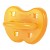 Ciucci per bambini 100% gomma naturale - "Crown pacifier" arrotondato, da 3 a 36 mesi - Hevea