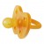 Tétines (lolettes) pour bébés 100% caoutchouc naturel - "Crown pacifier" Arrondie, 0 à 3 mois - Hevea