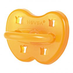 Tétines (lolettes) pour bébés 100% caoutchouc naturel - "Crown pacifier" Arrondie, 0 à 3 mois - Hevea