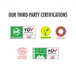 Salviette bebè senza profumo, monouso nella toilette, biodegradabile al 100% - 42 pz - ECO by Naty