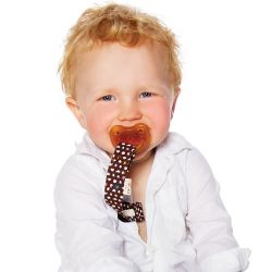 100% Naturkautschuk Baby-sauger - "Star & moon pacifier" Kieferorthopädie, 3 bis 36 Monate - Hevea