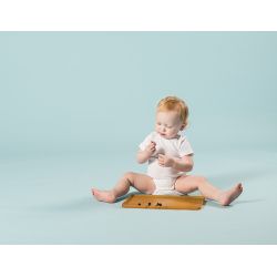 Set de table bébé en caoutchouc 100% naturel, 35x22cm - Hevea