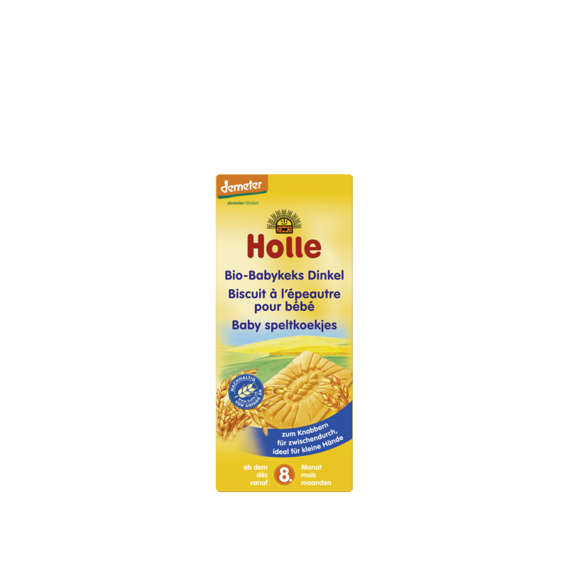 Biscottino di farro per bebè bio, demeter - 150g - Holle