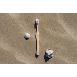 Brosse à dents en bois de hêtre Suisse, "Feuillu" Soft - 1pce - Liebwerk