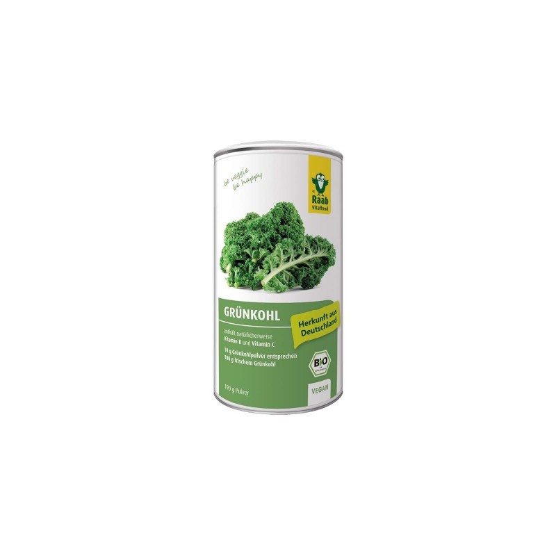 Cavolo biologico in polvere - 190g - Raab Vitalfood