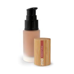 Grundierung seidige Foundation flüssig - N°706, Schokolade - 30 ml - Zao Make-Up
