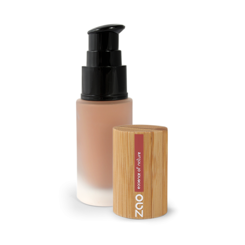 Grundierung seidige Foundation flüssig - N°706, Schokolade - 30 ml - Zao Make-Up