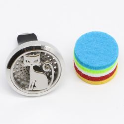 Clip'Arôme - Diffusor für ätherische Öle für Autos - Katze - ZEN'Arôme