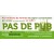 Autocollants - PAS DE PUB / STOP PUB, en français - 1pce - SwissEcoshop.ch