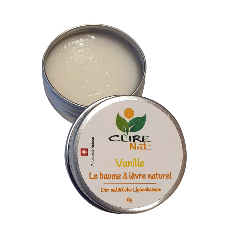 Baume à lèvre à la Vanille - 8g - Curenat