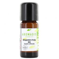 Huile essentielle de Gingembre frais (100% naturelle et BIO) - 5ml - Aromadis