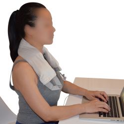 Entspannendes Gurt mit Tonperlen und pflanzlicher Holzkohle - Thermo Comfort