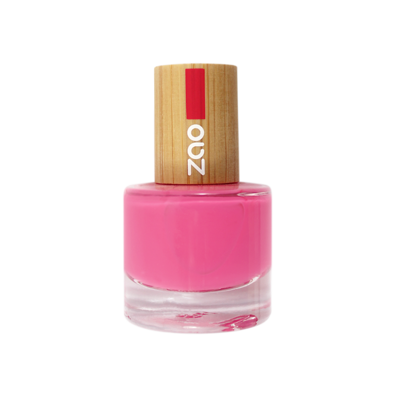 Vernis à ongles - N° 657, Rose fuchsia - 8ml - Zao