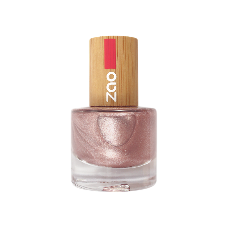 Vernis à ongles - N° 658, Champagne rosé - 8ml - Zao
