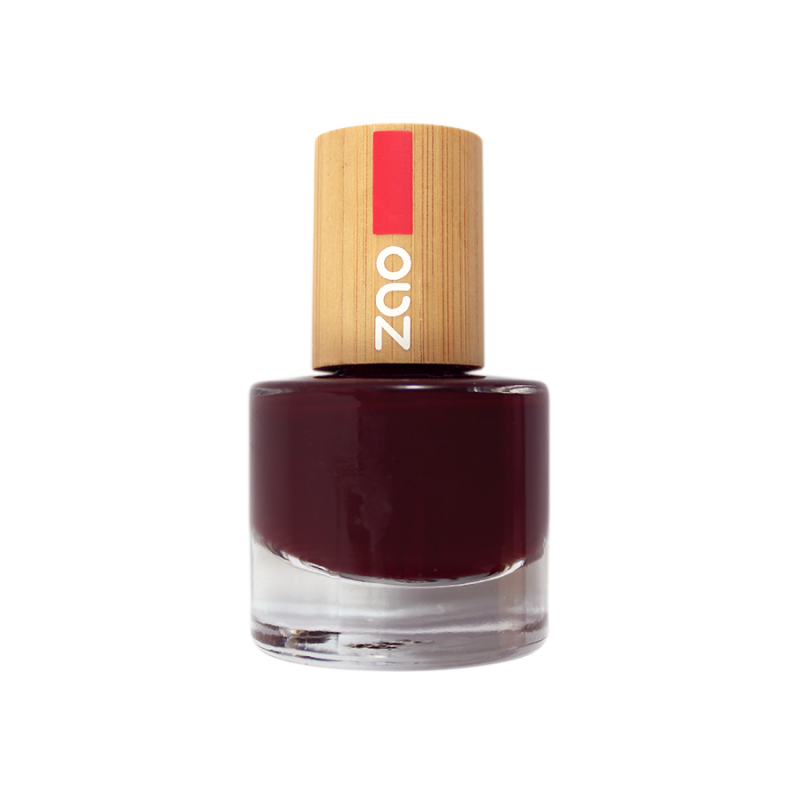 Vernis à ongles - N° 659, Cerise noire - 8ml - Zao