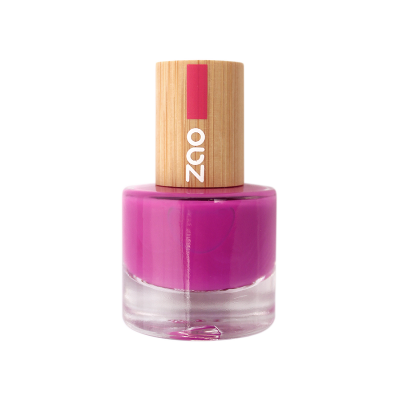 Vernis à ongles - N° 661, Fuchsia - 8ml - Zao