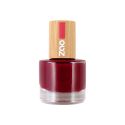 Vernis à ongles - N° 668, Rouge passion - 8ml - Zao