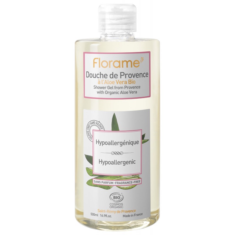 Bio-Duschgel aus der Provence, Hypoallergen - 500 oder 1000ml - Florame