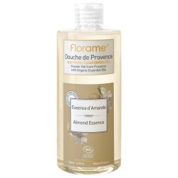 Gel douche de Provence BIO, Essence d'Amande - 500 ou 1000ml - Florame