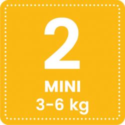 Schweizer Eco-Windeln - Mini (3-6kg), 2x 42Stk - Pingo