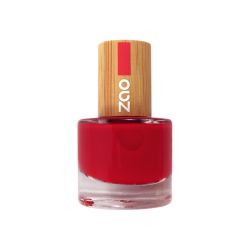 Vernis à ongles - N° 650, Rouge Carmin - 8ml - Zao