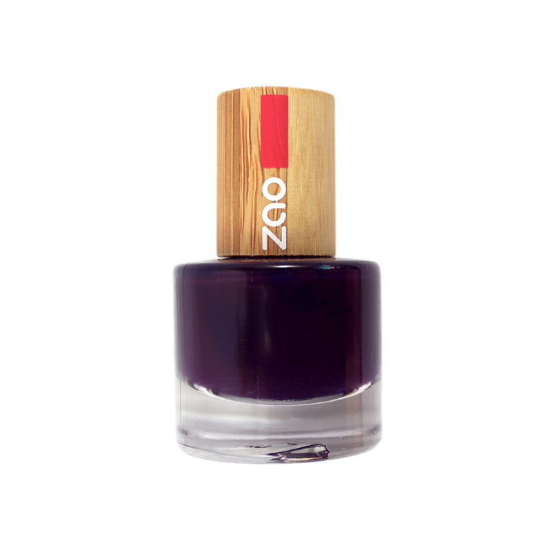 Vernis à ongles - N° 651, Prune - 8ml - Zao