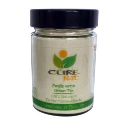 Argilla verde (Montmorillonite) - 200g (vetro) o 400g (ricarica) - Curenat