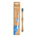 Brosse à dents KIDS (Enfants) en hêtre Suisse, Cerf bleu, Soft - 1pce - Liebwerk