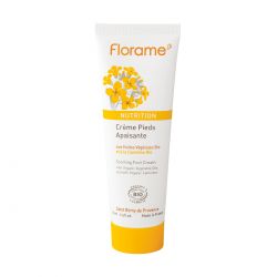 Crema lenitiva per piedi con Camelina BIO - 75ml - Florame