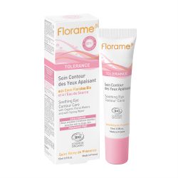 Bio-Augenkonturpflege, beruhigend - Verträglichkeit - 15ml - Florame