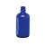 Blaue Glasflaschen (ohne Verschluss, optional) - 1Stk. 100ml