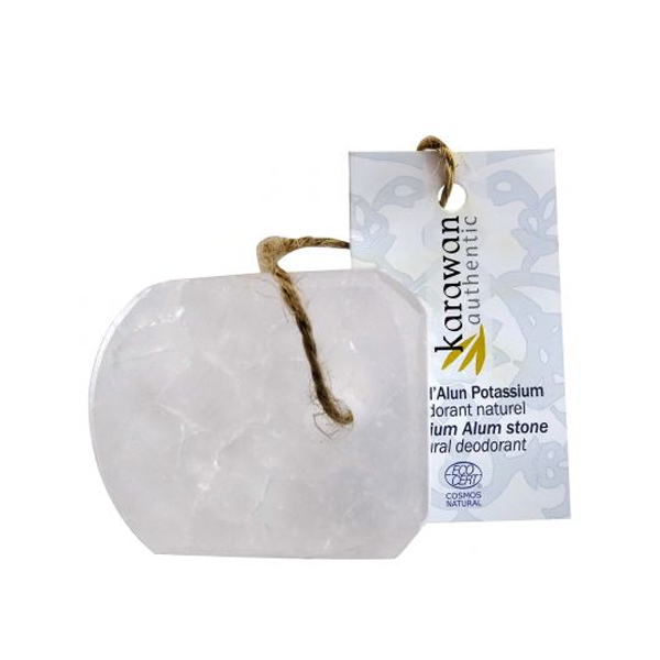 Geschliffener und polierter Alaunstein - 70g - Karawan