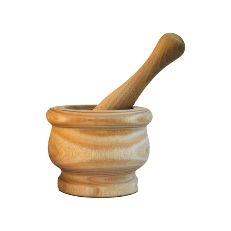 Großer Aschenmörser mit Pistill - 12,5cm Durchmesser - Ah! Table