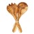Grande set per insalata in legno d'ulivo olivo - 26cm - Ah Table