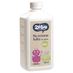 Recharge de bulles de savon naturelles - 500ml - Zélio