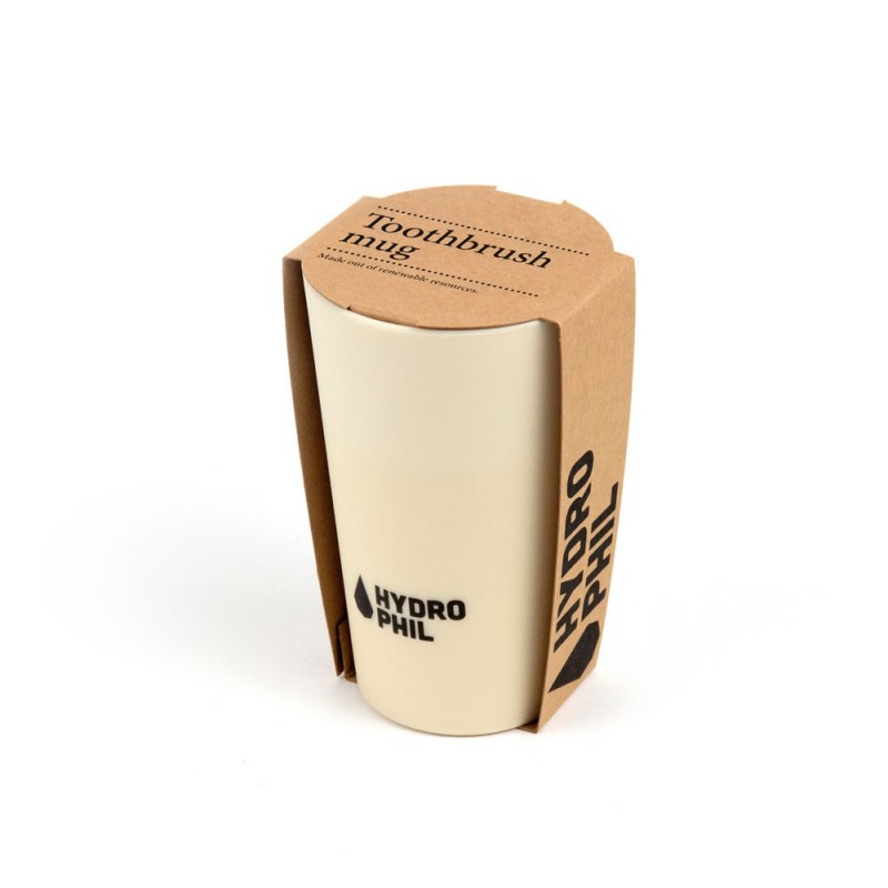 Zahnputzbecher, stabil und plastikfrei - Hydrophil