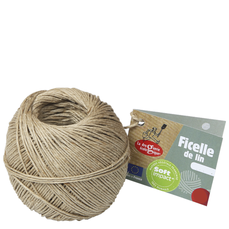 Corda di lino francese di 2,5 mm - 32 m - La Droguerie Écologique