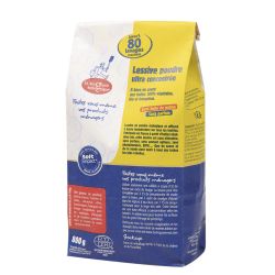 Organisches Waschpulver, ultra-konzentriert - 800gr - La droguerie écologique