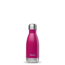 Bouteille en inox isotherme à double paroi, Originals Magenta - 260ml - Qwetch 