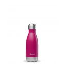 Bottiglia in acciaio inossidabile isolata a doppia parete, Originals Magenta - 260ml - Qwetch