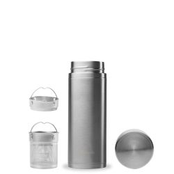 Théière en inox isotherme à double paroi, Originals Inox - 400ml - Qwetch