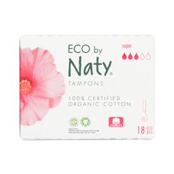 Tamponi igienici Super (senza applicatore) - 18pces- Naty