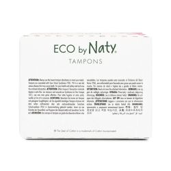 Hygienische Tampons Regular (ohne Applikator) - 18St. - Naty