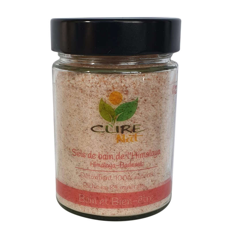 Sale puro dell'Himalaya - 350g (vetro) o 700g (ricarica) - Curenat
