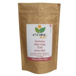 Bademischung, Erwachen (mit rotem Ton) - 300g (Glas) oder 600g (Nachfüllpackung) - Curenat